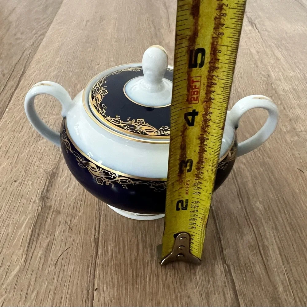 Vtg 1974-82 Rosenthal Frederick The Great, Aida Shape Covered Sugar Bowl Mint‎